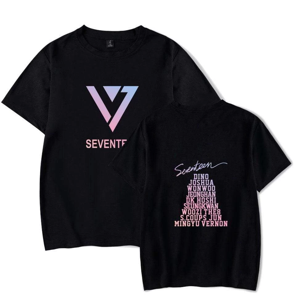 T-Shirt Coréen SEVENTEEN Cast 5 T-Shirt Coréen SEVENTEEN Cast – Image 3