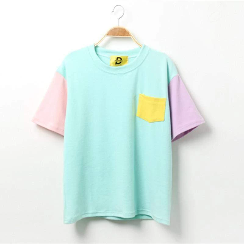 T-Shirt Coréen EXO & BTS Pastel Patches™ 11 T-Shirt Coréen EXO & BTS Pastel Patches™ – Image 9