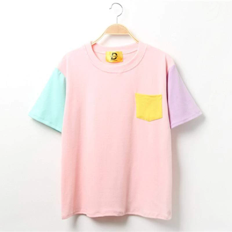 T-Shirt Coréen EXO & BTS Pastel Patches™ 12 T-Shirt Coréen EXO & BTS Pastel Patches™ – Image 10