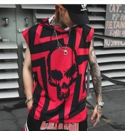 Hoodie Coréen Lightning Skull™ 21 Hoodie Coréen Lightning Skull™ -Mode Coréenne hallyu street tshirts shirt lightning skull 13652626931735