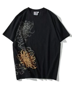 T-Shirt Coréen Brodé TREENY™ -Mode Coréenne hallyu street tshirts t shirt coreen brode treeny 27984747986967