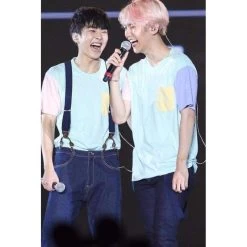 T-Shirt Coréen EXO & BTS Pastel Patches™ 32 T-Shirt Coréen EXO & BTS Pastel Patches™ -Mode Coréenne hallyu street tshirts t shirt coreen exo bts pastel patches 16550014189591