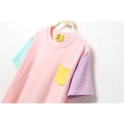 T-Shirt Coréen EXO & BTS Pastel Patches™ 24 T-Shirt Coréen EXO & BTS Pastel Patches™ -Mode Coréenne hallyu street tshirts t shirt coreen exo bts pastel patches 3916259393559
