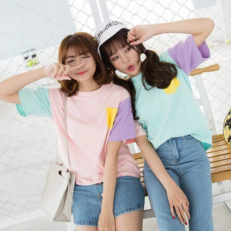 T-Shirt Coréen EXO & BTS Pastel Patches™ 15 T-Shirt Coréen EXO & BTS Pastel Patches™ – Image 13