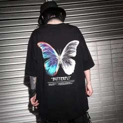 T-Shirt Coréen Butterfly™ 15 T-Shirt Coréen Butterfly™ -Mode Coréenne hallyu street tshirts tshirt butterfly 13696845086743