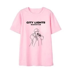 T-Shirt Coréen City Lights™ -Mode Coréenne hallyu street tshirts tshirt city lights 13755558002711