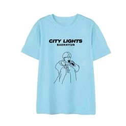 T-Shirt Coréen City Lights™ -Mode Coréenne hallyu street tshirts tshirt city lights 13755558166551