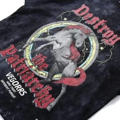 T-Shirt Coréen Destroy The Patriarchy™ -Mode Coréenne hallyu street tshirts tshirt destroy the patriarchy 13696851673111