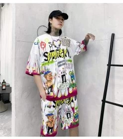 T-Shirt Coréen DMNEY™ -Mode Coréenne hallyu street tshirts tshirt dmney 13717939683351