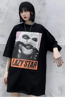 T-Shirt Coréen Lazy'Star™ -Mode Coréenne hallyu street tshirts tshirt lazy star 13696865009687