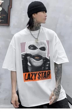 T-Shirt Coréen Lazy'Star™ -Mode Coréenne hallyu street tshirts tshirt lazy star 13696865075223