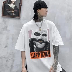 T-Shirt Coréen Lazy'Star™ -Mode Coréenne hallyu street tshirts tshirt lazy star 13696865239063