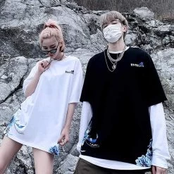 T-Shirt Coréen LOVExMOSCHINO™ -Mode Coréenne hallyu street tshirts tshirt lovexmoschino 13438159355927