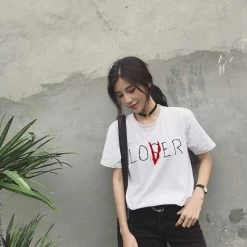 T-Shirt Coréen LOVSER™ -Mode Coréenne hallyu street tshirts tshirt lovser 4502028091415