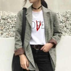 T-Shirt Coréen LOVSER™ -Mode Coréenne hallyu street tshirts tshirt lovser 4502028156951