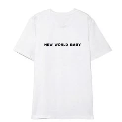 T-Shirt Coréen New World Baby™ -Mode Coréenne hallyu street tshirts tshirt new world baby 13755559280663