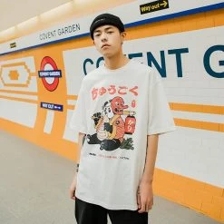 T-Shirt Coréen PANDA CULTURE™ -Mode Coréenne hallyu street tshirts tshirt panda culture 13702159466519