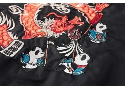 Veste Coréenne Brodée PANDA™ -Mode Coréenne hallyu street veste coreenne brodee panda 16656669245463
