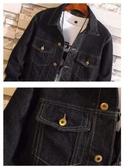 Veste Coréenne DENIM™ -Mode Coréenne hallyu street veste coreenne denim 16739463495703