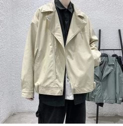 Veste Coréenne LEATHERED™ -Mode Coréenne hallyu street veste coreenne leathered 16739538763799