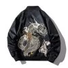 Veste Coréenne Brodée DRAGONY™ -Mode Coréenne hallyu street vestes black xxl veste coreenne brodee dragony 16561638801431