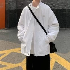 Veste Coréenne WHITED™ -Mode Coréenne hallyu street vestes blanc xxl veste coreenne whited 16748047990807