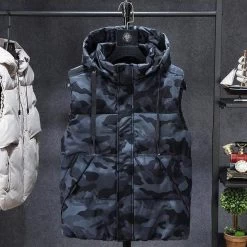 Veste Doudoune Coréenne CAMO™ -Mode Coréenne hallyu street vestes bleu l veste doudoune coreenne camo 16563702562839