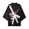 Kimono Japonais Yukata™ -Mode Coréenne hallyu street vestes modele 17 xl veste kimono yukata 13857395146775