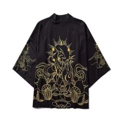 Kimono Japonais Bad Spirit™ -Mode Coréenne hallyu street vestes modele 7 l veste kimono bad spirit 13857417625623