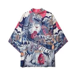 Kimono Japonais WILD™ -Mode Coréenne hallyu street vestes modele 9 m veste kimono wild 13857444888599