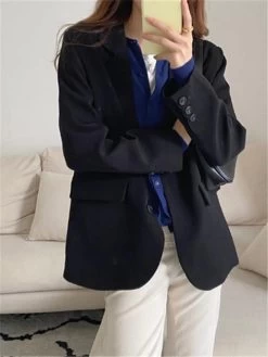 Veste Coréenne PURITY™ -Mode Coréenne hallyu street vestes noir m veste coreenne purity 16633578848279