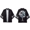 Kimono Japonais TATL™ -Mode Coréenne hallyu street vestes noir xl veste kimono tatl 13692511846423