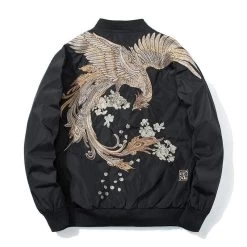 Veste Coréenne Brodée PHOENIXY™