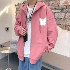 Veste Coréenne BUTTFLY™ 12 Veste Coréenne BUTTFLY™ -Mode Coréenne hallyu street vestes rose m veste coreenne buttfly 16747312971799