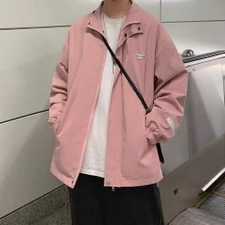 Veste Coréenne WHITED™ -Mode Coréenne hallyu street vestes rose xxl veste coreenne whited 16748048187415