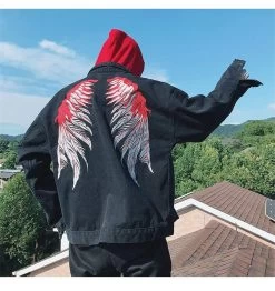 Veste ANGEL™ -Mode Coréenne hallyu street vestes veste angel 13332251738135