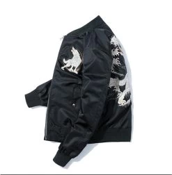 Veste Coréenne Bomber MOONWOLF™ -Mode Coréenne hallyu street vestes veste coreenne bomber moonwolf 16563790544919