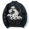 Veste Coréenne Bomber MOONWOLF™ -Mode Coréenne hallyu street vestes veste coreenne bomber moonwolf 16563790643223