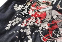 Veste Coréenne Brodée WARY™ -Mode Coréenne hallyu street vestes veste coreenne brode wary 16626410586135