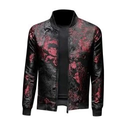 Veste Coréenne Brodée BLOODFLOWER™