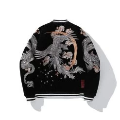 Veste Japonaise Brodée DRAGONITE™ -Mode Coréenne hallyu street vestes veste japonaise brodee dragonite 16544875741207