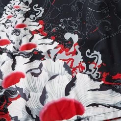 Kimono Japonais Blood Flowers™ -Mode Coréenne hallyu street vestes veste kimono blood flowers 13717767979031