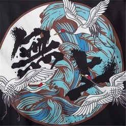 Kimono Japonais BLUEWAVE™ -Mode Coréenne hallyu street vestes veste kimono bluewave 14104975704087