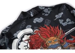 Kimono Japonais Cat Officer™ -Mode Coréenne hallyu street vestes veste kimono cat officer 13692503326743