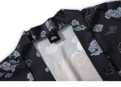 Kimono Japonais Cat Officer™ -Mode Coréenne hallyu street vestes veste kimono cat officer 13692503457815