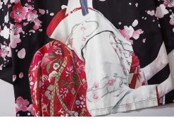 Kimono Japonais Geisha™ 18 Kimono Japonais Geisha™ -Mode Coréenne hallyu street vestes veste kimono geisha 13696877756439