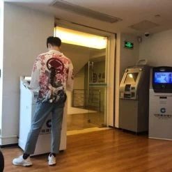 Kimono Japonais REDCLOUD™ -Mode Coréenne hallyu street vestes veste kimono redcloud 13857438007319