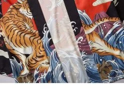 Kimono Japonais TIGERxKING™ -Mode Coréenne hallyu street vestes veste kimono tigerxking 13692359344151