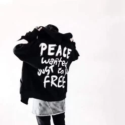 Veste PEACE™ -Mode Coréenne hallyu street vestes veste peace 4394782851095