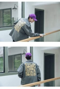 Veste Rick & Morty™ -Mode Coréenne hallyu street vestes veste rick morty 13822446272535